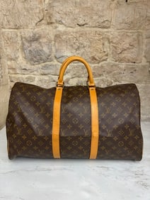 LOUIS VUITTON Keepall 50 Vintage in Monogram canvas