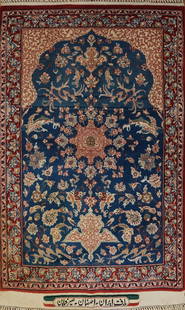Antique Vegetable Dye Blue Abadeh Persian Rug 2x4: Title: Antique Vegetable Dye Blue Abadeh Persian Rug 2x4 Description:A Beautiful Genuine Iran ( Persia ) Abadeh rug is Hand Knotted by skillful weavers in Iran ( Persia ) with