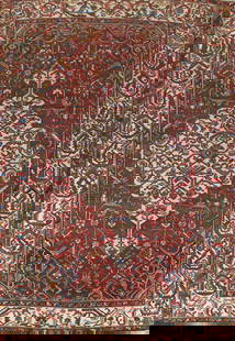 Antique Wool Bakhtiari Persian Area Rug 9x13: Title: Antique Wool Bakhtiari Persian Area Rug 9x13 Description:A Beautiful Genuine Iran ( Persia ) Bakhtiari rug is Hand Knotted by skillful weavers in Iran ( Persia ) with