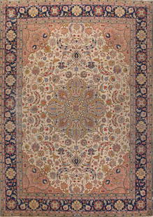 Pre-1900 Vegetable Dye Signed Tabriz Persian Area Rug 10x13: Title: Pre-1900 Vegetable Dye Signed Tabriz Persian Area Rug 10x13 Description:A Beautiful Genuine Iran ( Persia ) Tabriz rug is Hand Knotted by skillful weavers in Iran ( Persia ) with <
