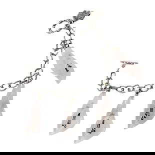 Rare! Vintage Mario Buccellati Silver Quartz Calla Lily Bracelet: Rare! Vintage Mario Buccellati Silver Quartz Calla Lily Bracelet Rare! Vintage Mario Buccellati Silver Quartz Calla Lily Bracelet Product Description About This Piece: The Rare Vintage Mario Buccellat