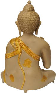 11" Blessing Buddha In Brass | Handmade | Made In India: Title: 11" Blessing Buddha In Brass | Handmade | Made In India Description: Brass Statue Height: 11 inch Width: 7.7 inch Depth: 5 inch Weight: 3.30 kg Reserve: $288.00 Shipping: Domestic: Shipping rat