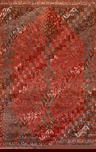 Antique Qashqai Vegetable Dye Persian Area Rug 7x10: Title: Antique Qashqai Vegetable Dye Persian Area Rug 7x10 Description:A Beautiful Genuine Iran ( Persia ) Qashqai rug is Hand Knotted by skillful weavers in Iran ( Persia ) with