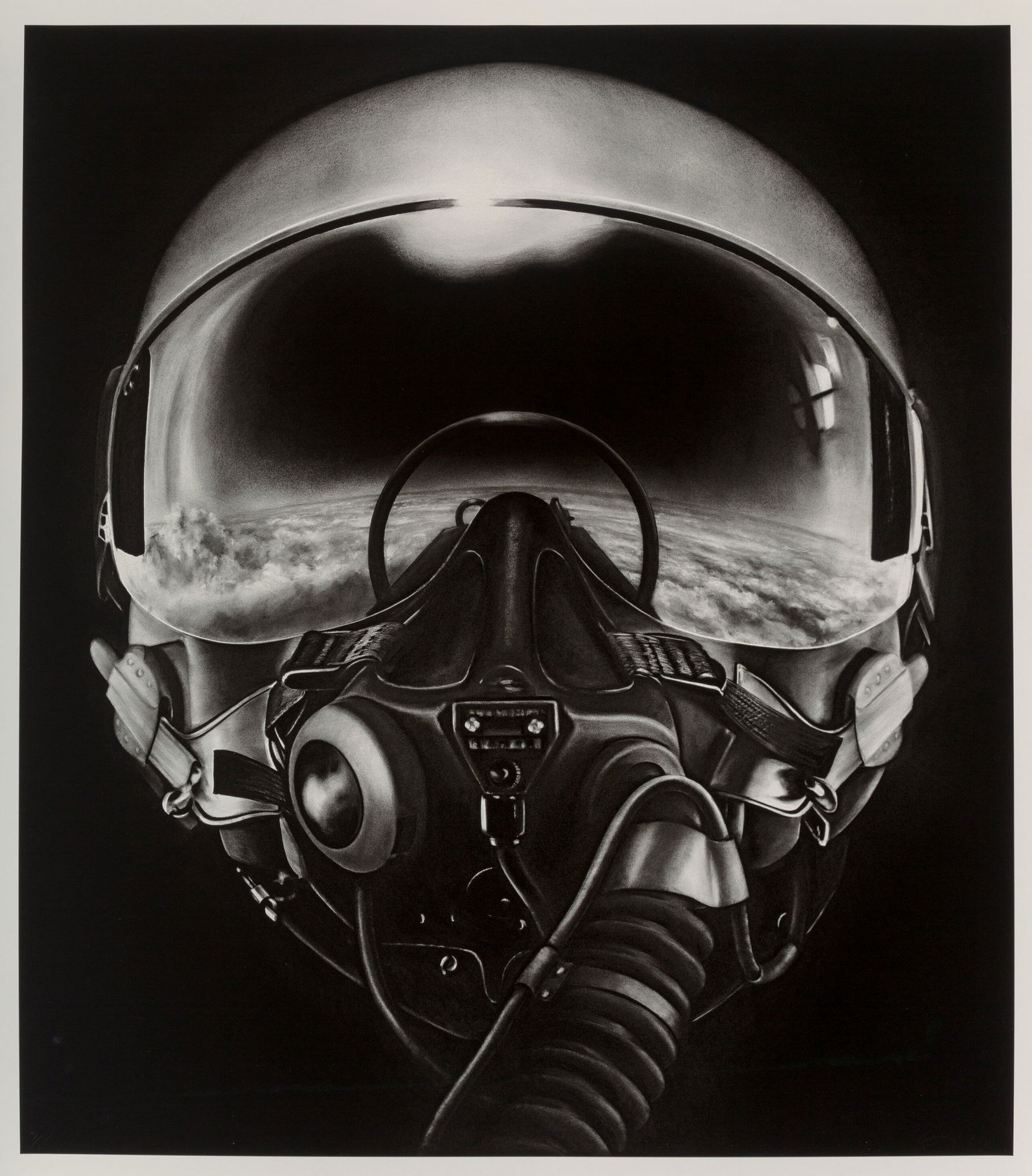 Robert Longo Untitled Print: Description: Robert Longo Untitled Print measuring at 42x37 inches Date: 2010 Material: Matte Art Paper Additional Information: Possible Reproduction/Printed Later Reserve: $60.00 Shipping: Domestic: