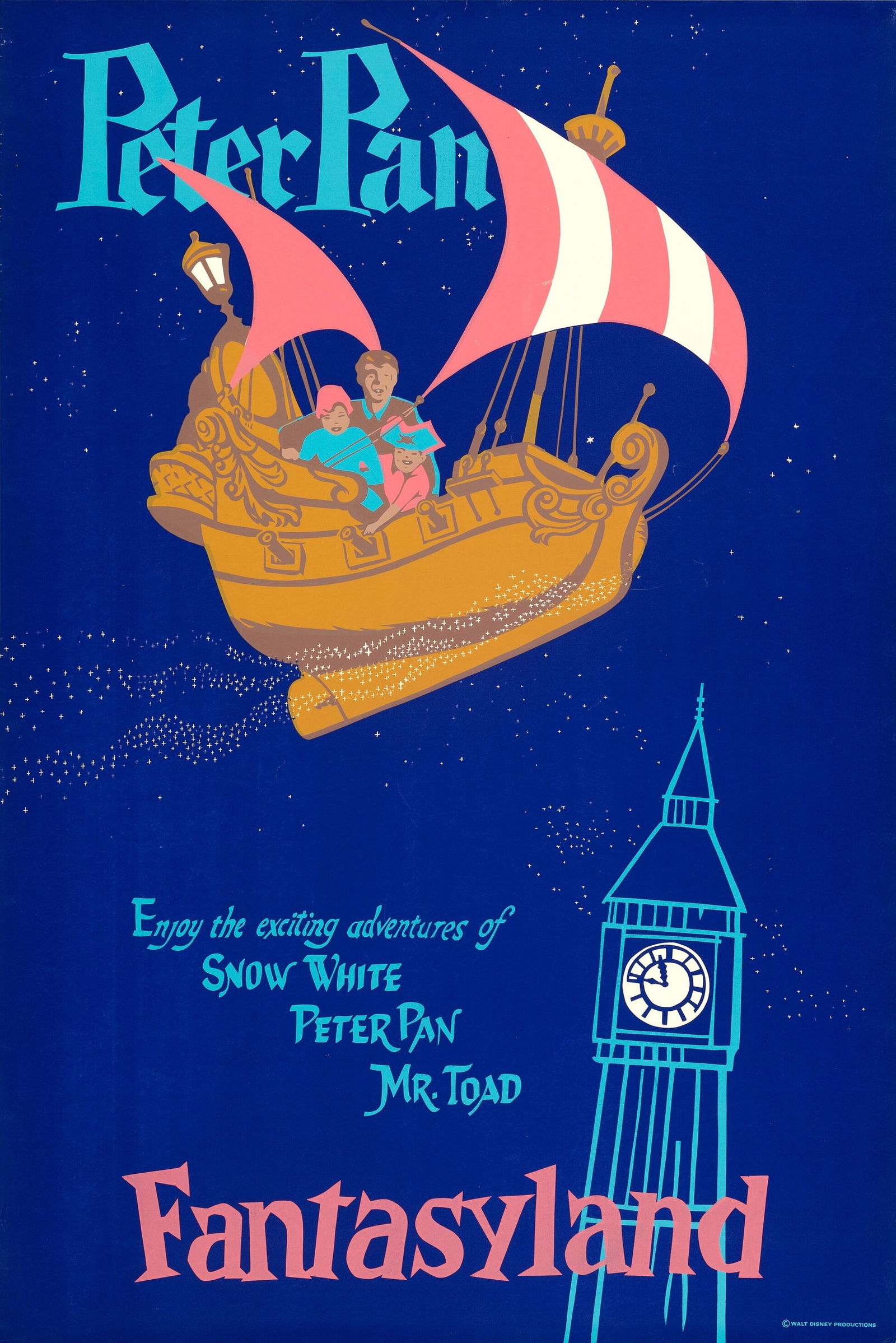 Peter Pan Fantasy Land Poster (1 of 1)