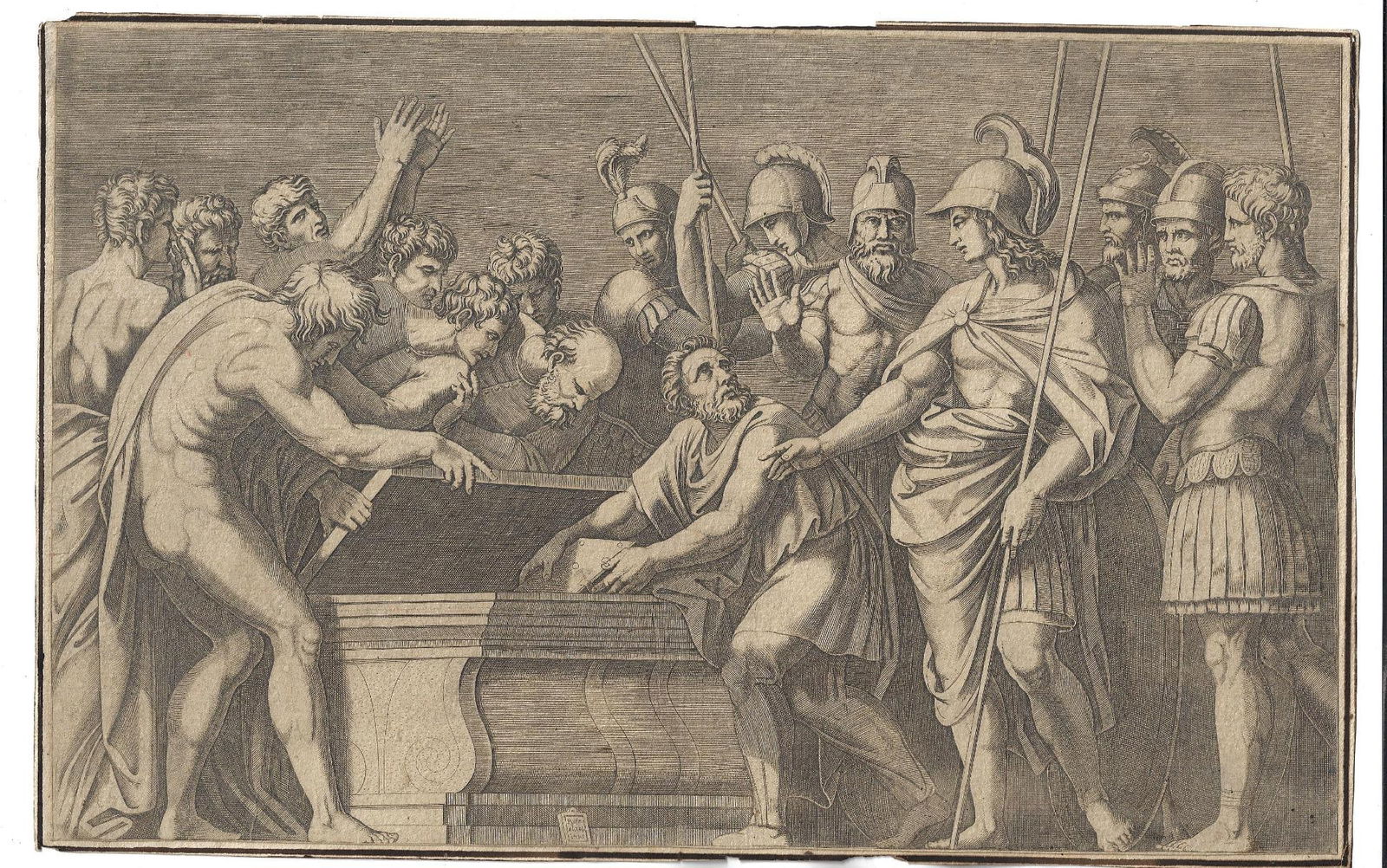 16th C Alexander the Great at the Tomb of Homer (1 of 1)