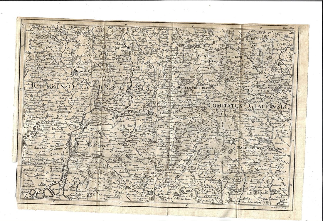 1760 Two Large Eastern Europe Folding Maps (1 of 2)