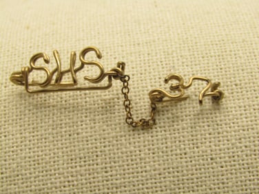 Vintage SHS 37 Brooch/Pin - Graduation Pin