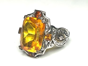 Vintage Sterling Silver Statement Ring