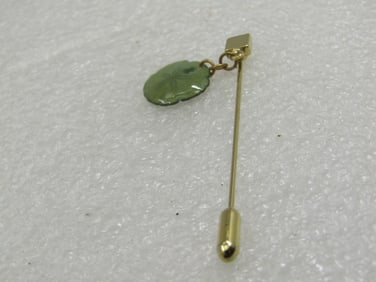 Vintage Sand Dollar Stick Pin, New Old Stock
