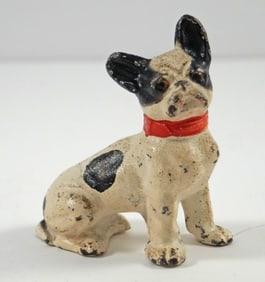 French Bulldog Dog Cast Iron Paperweight