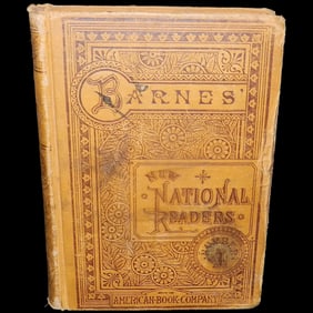 Barnes New National Readers American Book Company-Fourth Reader 1884 Victorian Era