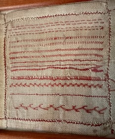 19th Century Needlework Practice Piece