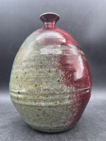 Beautiful Art Pottery Vase Signed