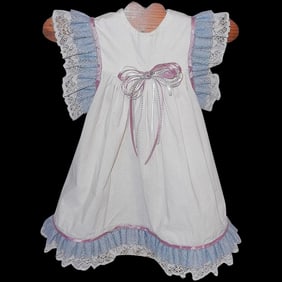 Vintage Handmade Doll Dress