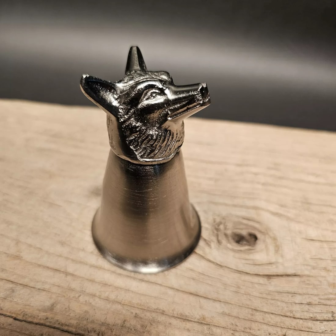 Hunters Pewter Plated Metal Fox Shot Glass (1 of 20)