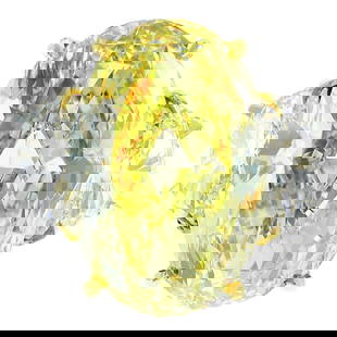 Modern Jewelry > Modern Rings > Modern Engagement Rings: 8.47 Carat Fancy Yellow Diamond GIA Platinum Ring Solitaire Reserve: $144,000.00 Shipping: Domestic: Flat-rate of $69.95 to anywhere within the contiguous U.S. International: Foreign shipping rates ar