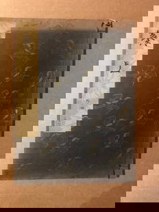 Antique Japanese Book Illustrations Calligraphy Literature Woodblock Binding: Title: Antique Japanese Book Illustrations Calligraphy Literature Woodblock Binding Description: Exquisite antique Japanese book featuring classical Japanese writing and illustrations, housed in a tra