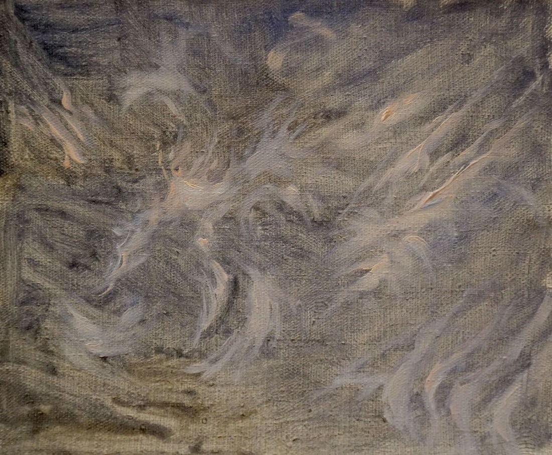 Oil painting Winter blizzard Chernikov Nikolay Vladimirovich (1 of 8)