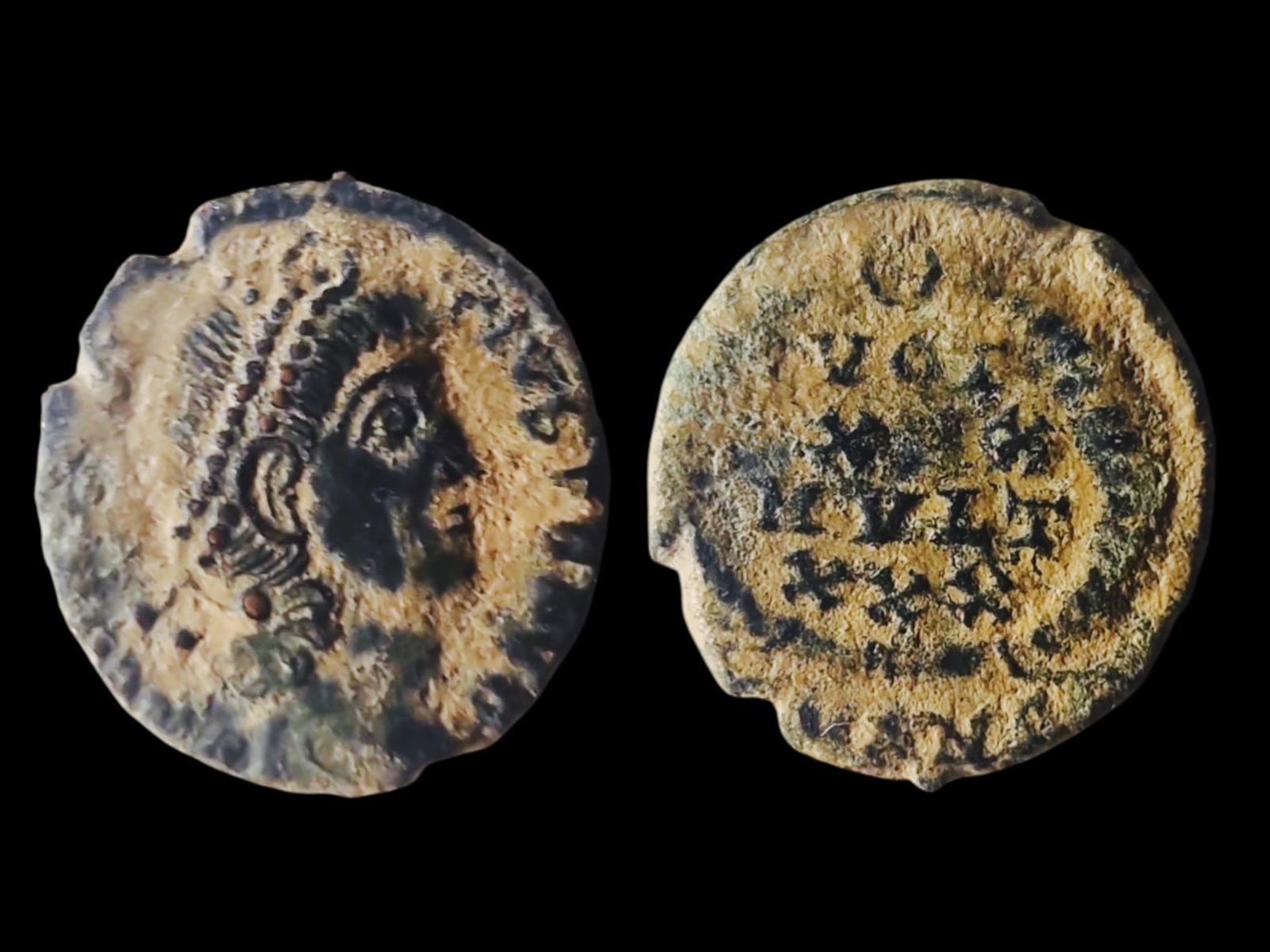 Ancient Roman Empire Coin CONSTANTIUS II (1 of 1)