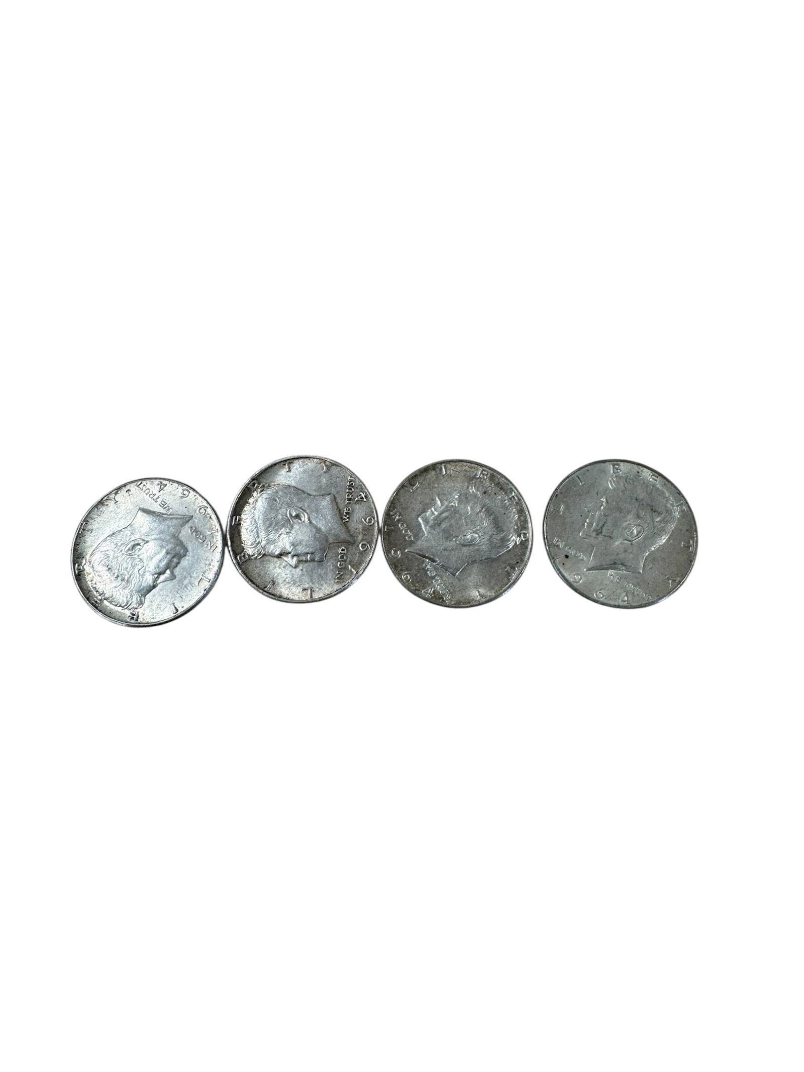 10 Silver Kennedy Half Dollar Coins – 90% & 40% Mixed Lot (1 of 2)