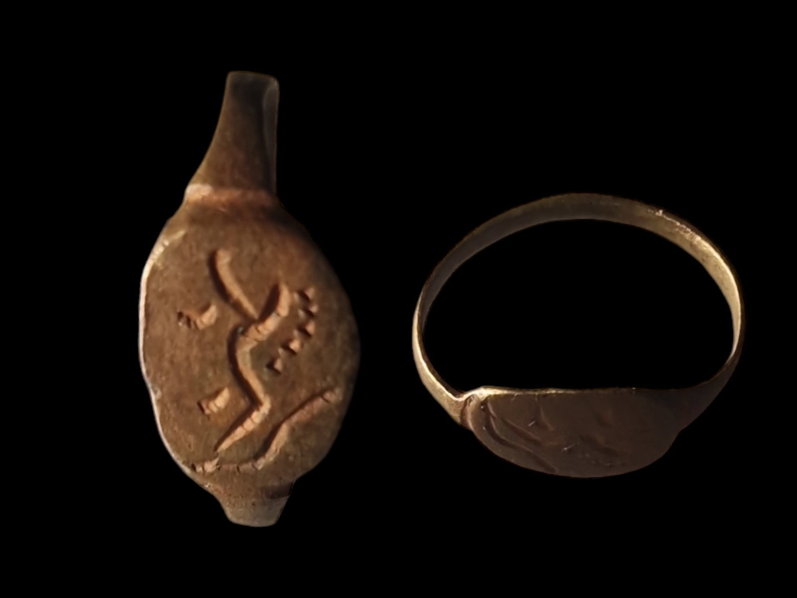 Roman seal rings with Lion (1 of 1)