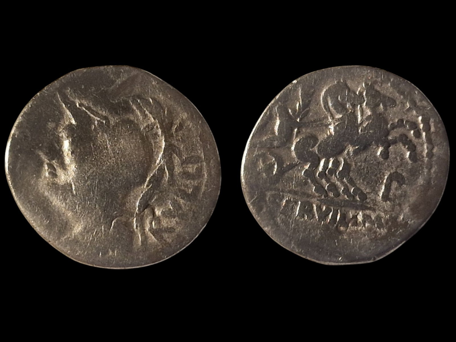 Rare Roman Republic Silver Denarius (1 of 1)
