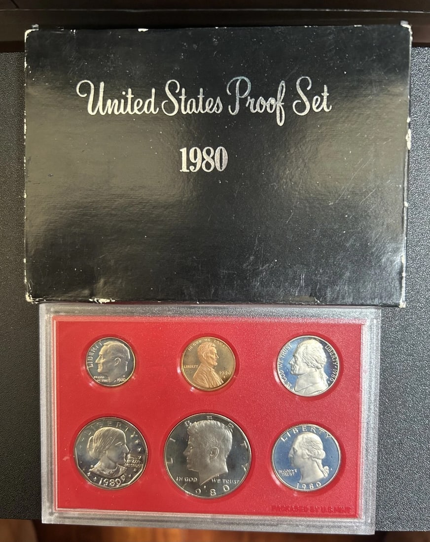 1980 S Proof Set - DCAM, 1980 S Proof Set - DCAM (1 of 2)