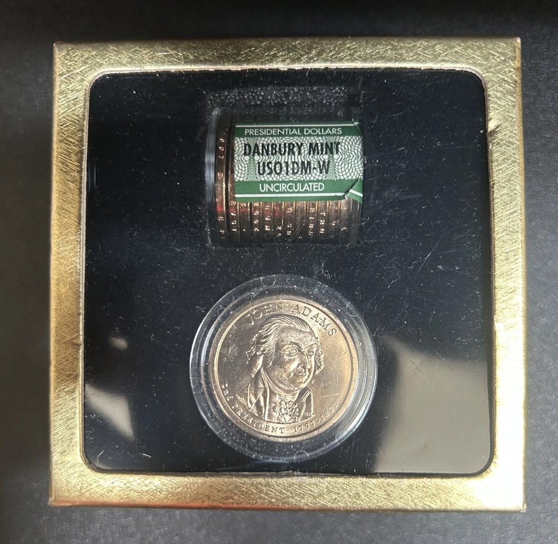 2007 D John Adams Presidential Dollars Set - Sealed!: Title: 2007 D John Adams Presidential Dollars Set - Sealed! Description: Sealed - 13 coins total! Date/Period: 2007 D Materials: Copper Reserve: $60.00 Shipping: Domestic: Flat-rate of $7.95 to anyw