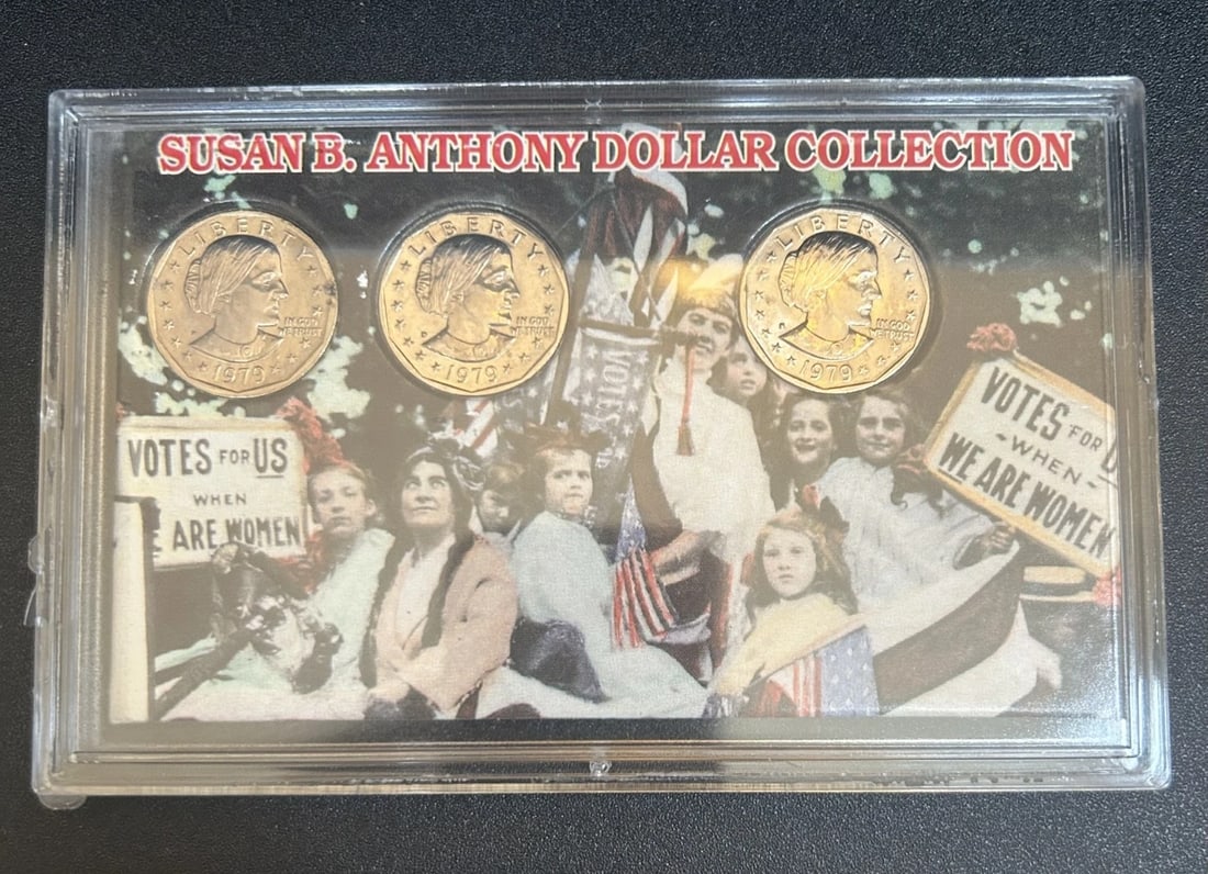 1979 P-D-S Susan B Anthony Dollar Collection (1 of 2)
