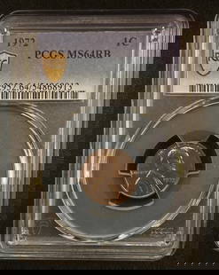1972 Lincoln Cent MS64RB PCGS Gold Shield: Title: 1972 Lincoln Cent MS64RB PCGS Gold Shield Description: 1972 Lincoln Cent MS64RB PCGS Gold Shield Date/Period: 1972 Materials: Copper Reserve: $30.00 Shipping: Domestic: Flat-rate of $7.95 to