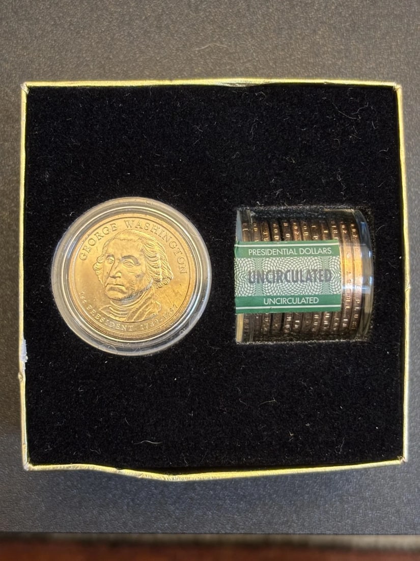 2007 P Presidential Dollar Roll - SEALED - George Washington - 13 Coins! (1 of 1)