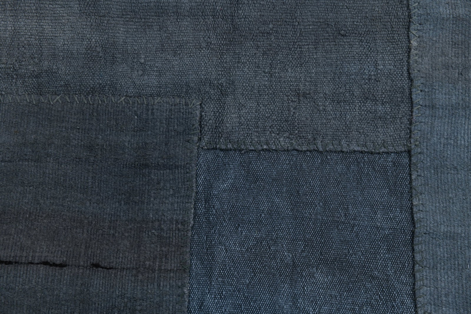 13'2'' x 10'0'' Turkish Hemp Patchwork Rug - 1504 - 12