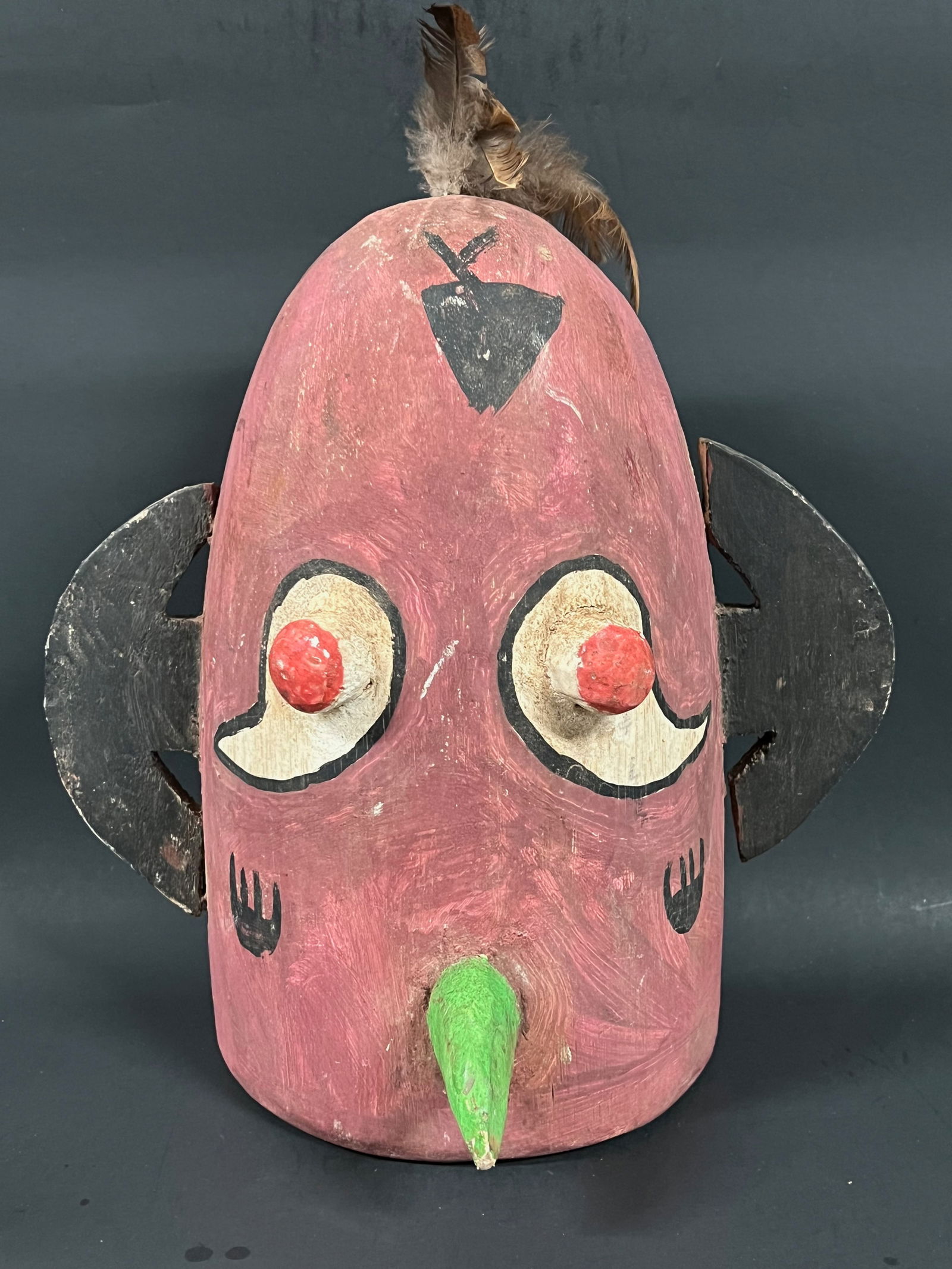 Native American Hopi Helmet Mask (1 of 9)