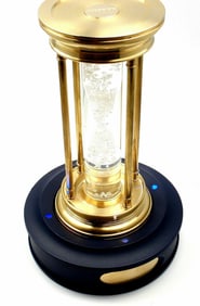 De Beers Limited Edition Millennium 2000 Diamond Brass Hourglass
