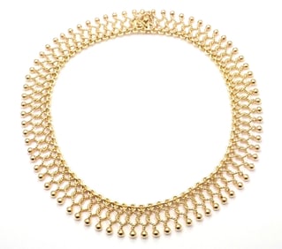 Tiffany & Co 18k Yellow Gold Cleopatra Collar Link Necklace