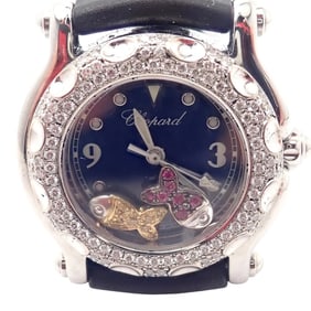 Chopard Happy Sport Happy Beach Stainless Steel Diamond 26mm Watch