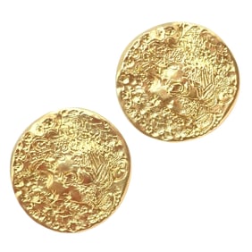Salvador Dali D'or for Piaget 18k & 22k Yellow Gold Cufflinks