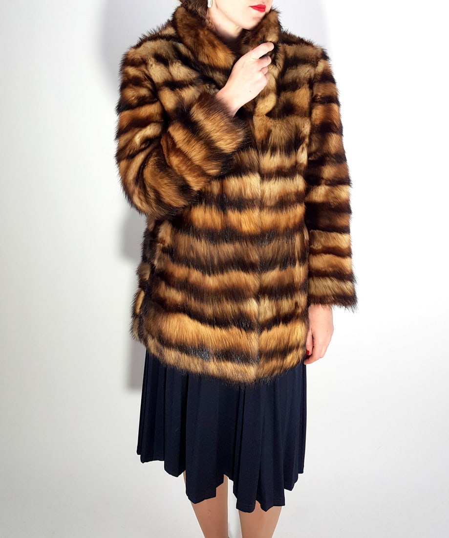 GERMAN SABLE FUR JACKET EU: L; US: 14 (1 of 11)