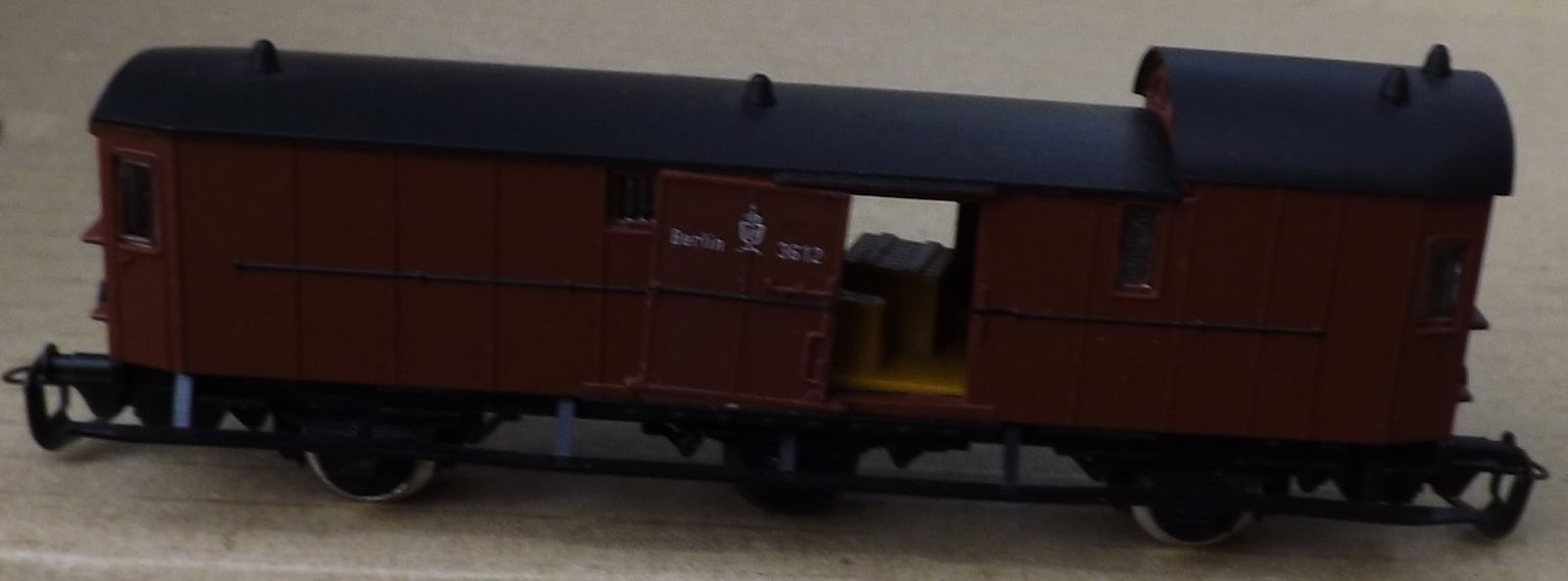TT gauge train car, Made in Germany, c10 ,. (1 of 2)