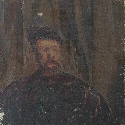 Antique Original Oil Painting Man Portrait Beard, King François 19th century: Painting Man Portrait Beard, King Franois Oil on canvas 32 x 24 cm missing parts Reserve: $50.00 Shipping: Domestic: Flat-rate of $17.00 to anywhere within the contiguous U.S. International: F