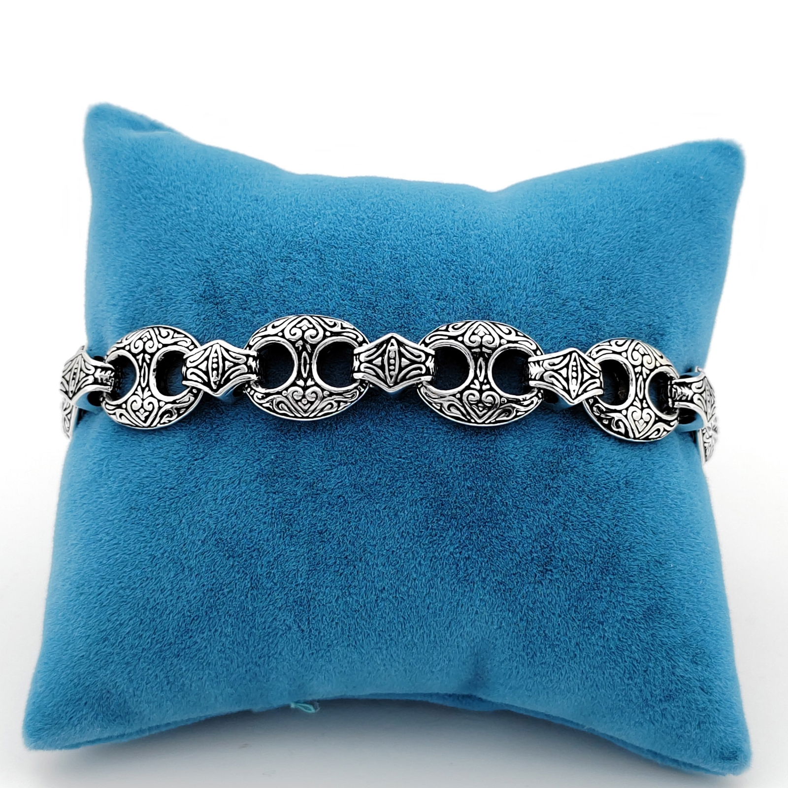 925 Sterling Silver Men's Bracelet (1 of 8)
