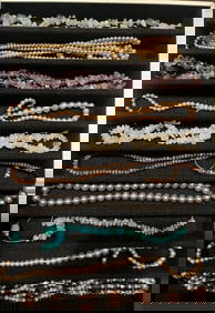 Vintage Strands and Mixed Stones for Jewelry Making/ Craft