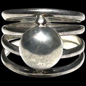 Vintage Stacked Modernist Ring