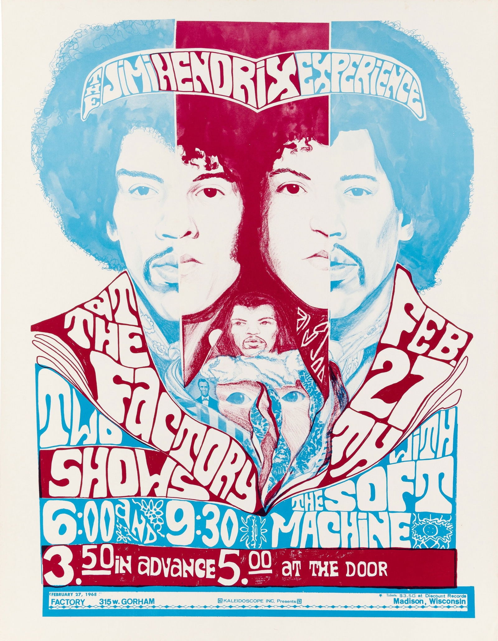 Jimi Hendrix Concert Poster (1 of 1)