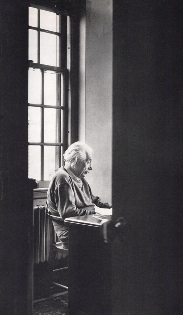 ALFRED EISENSTAEDT - Albert Einstein, Princeton, 1947 (1 of 1)