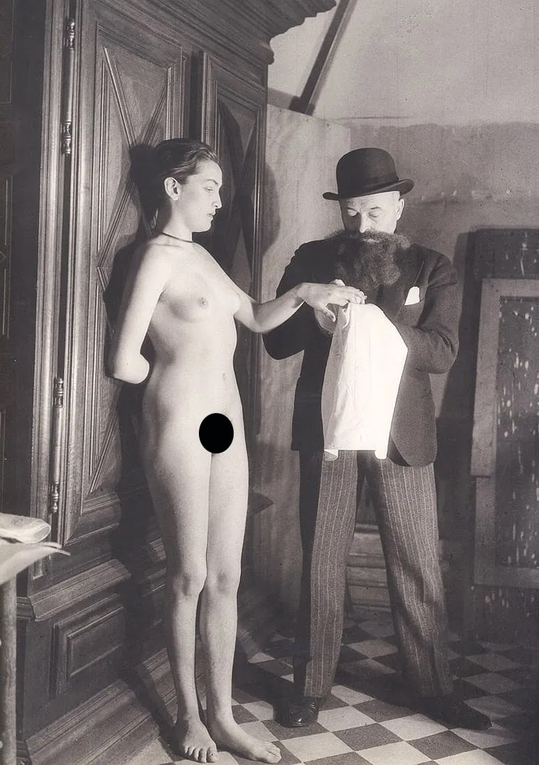 MAN RAY - Meret Oppenheim & Louis Marcoussis, 1937 (1 of 2)