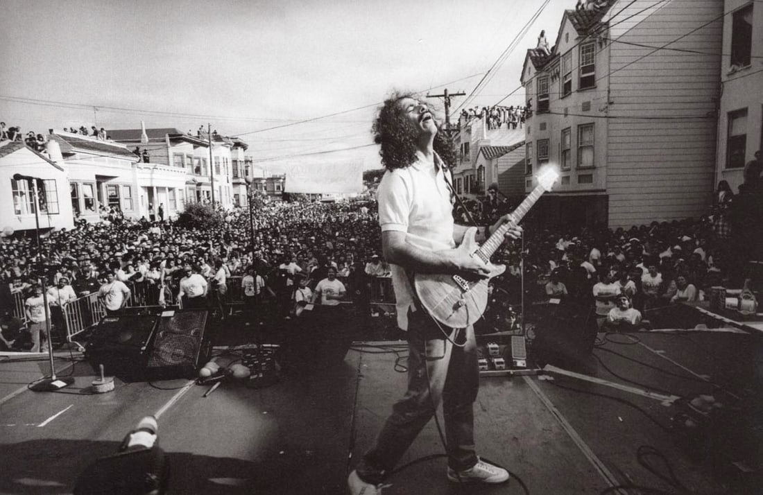 JIM MARSHALL - Carlos Santana, SF, 1988 (1 of 1)