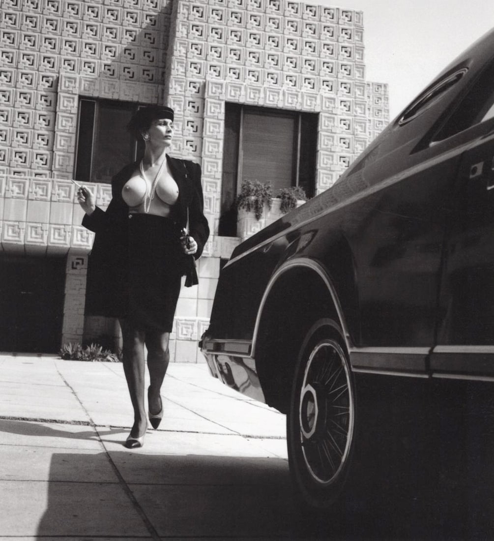 HELMUT NEWTON - Barbara Leigh, Playboy, Hollywood 1990 (1 of 1)