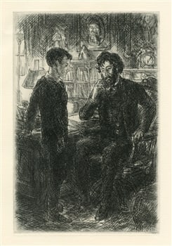 John Sloan original etching | Of Human Bondage (1 of 1)